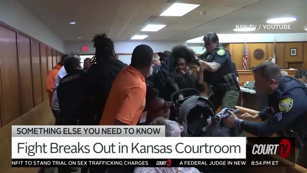 Six People Charged After Vicious Kansas Courtroom Brawl