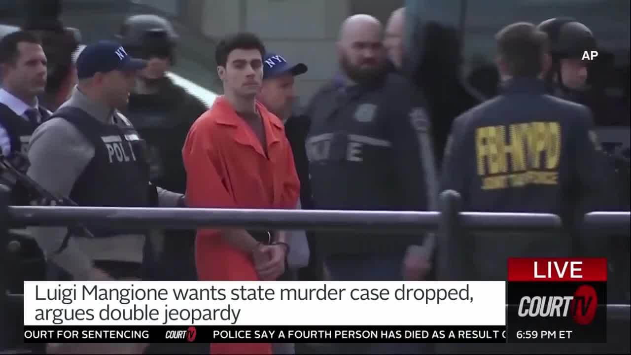 Luigi Mangione’s Attorneys Seek to Have State Murder Charges Dropped