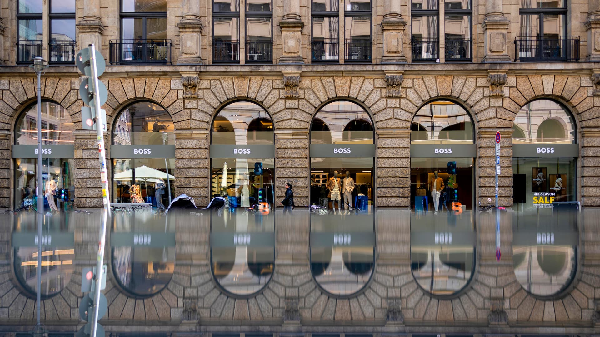 Fashion retailer Hugo Boss shares pop 5% on better-than-feared first-quarter sales