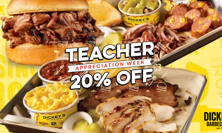 Dickey’s Barbecue Honors Teachers with Appreciation Week Promotion