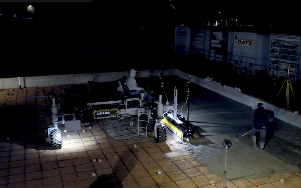 Ligchine Designs New LS120 as Entry-Level Laser-Guided Concrete Screed