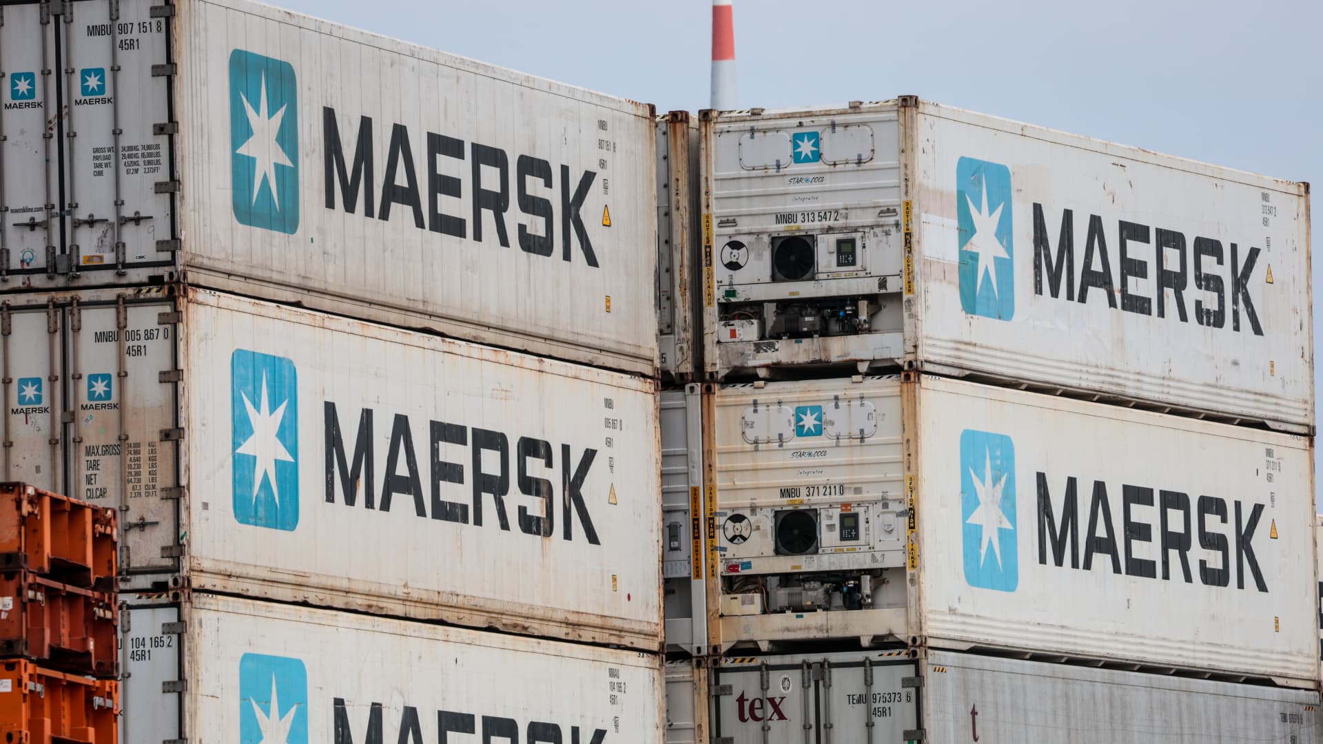 Maersk, a bellwether for global trade, cuts container market outlook on U.S.-China tariff tensions