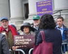 Rümeysa Öztürk, detained Tufts student, released from federal custody – as it happened