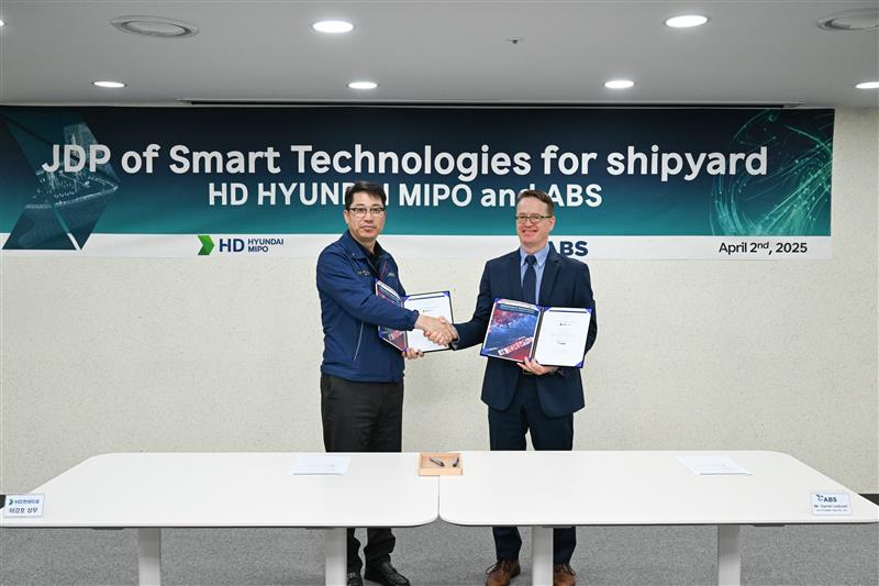 ABS and HD Hyundai Mipo to drive digital automation in shipyard operations