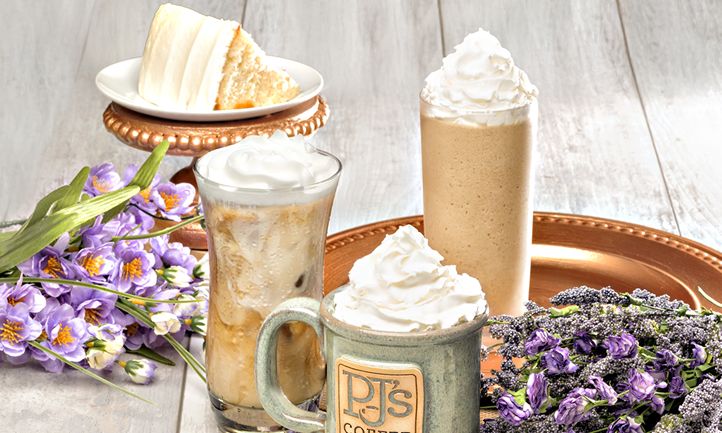 PJ’s Coffee Brings Back Southern Wedding Cake Drinks on May 8