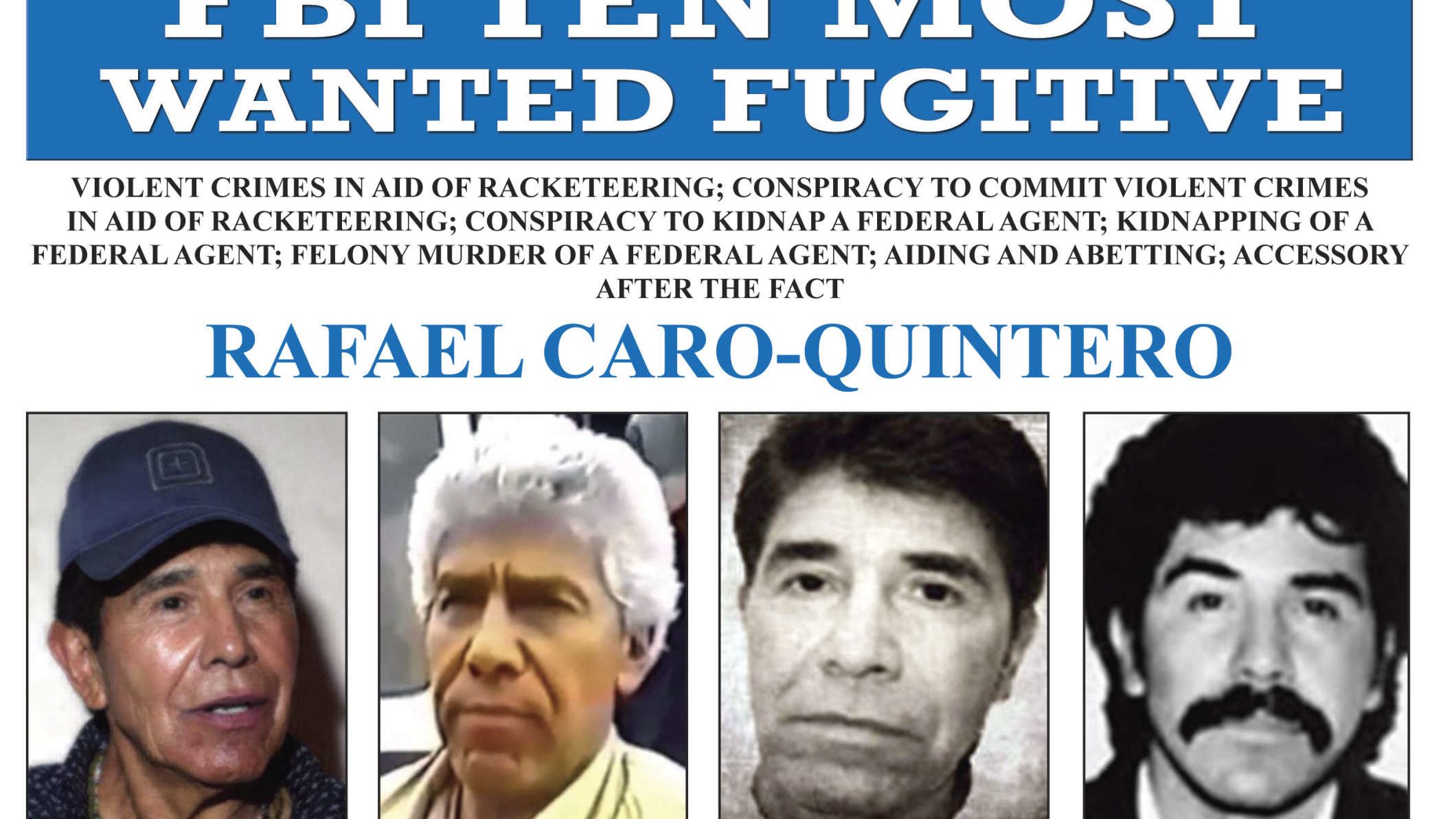 News Summary of Caro Quintero and the Narcos de México extradited to the US, February 28