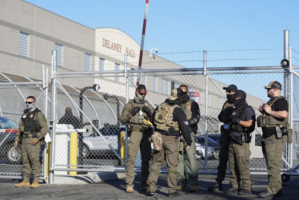 New Jersey Democrats blame ICE for confrontation at Newark facility