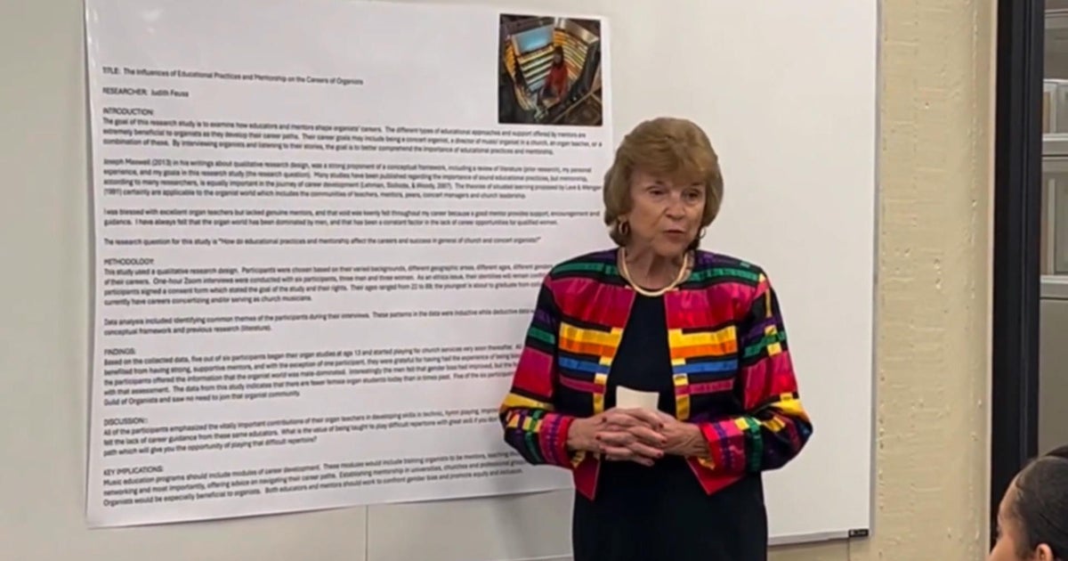 85-year-old woman inspires others in doctoral program: “I love a challenge”