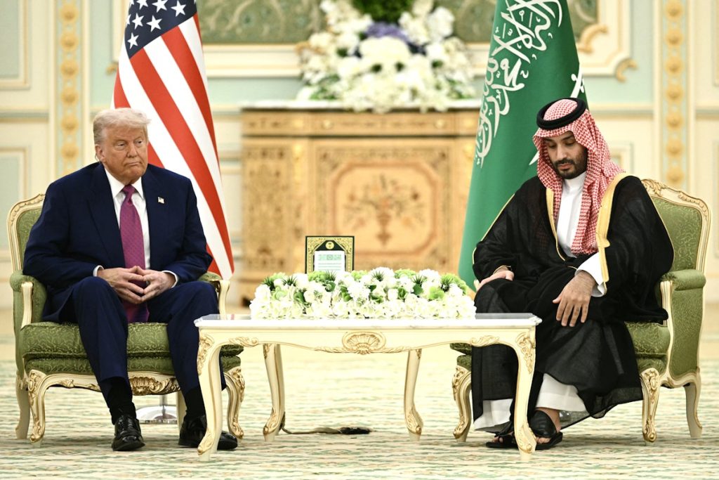 Old Man Trump Falls Asleep in Middle of Saudi Briefing on Arms Deal