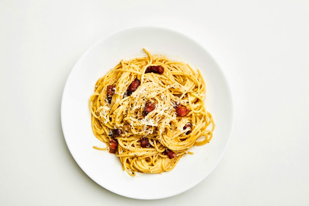 Carbonara spaghetti