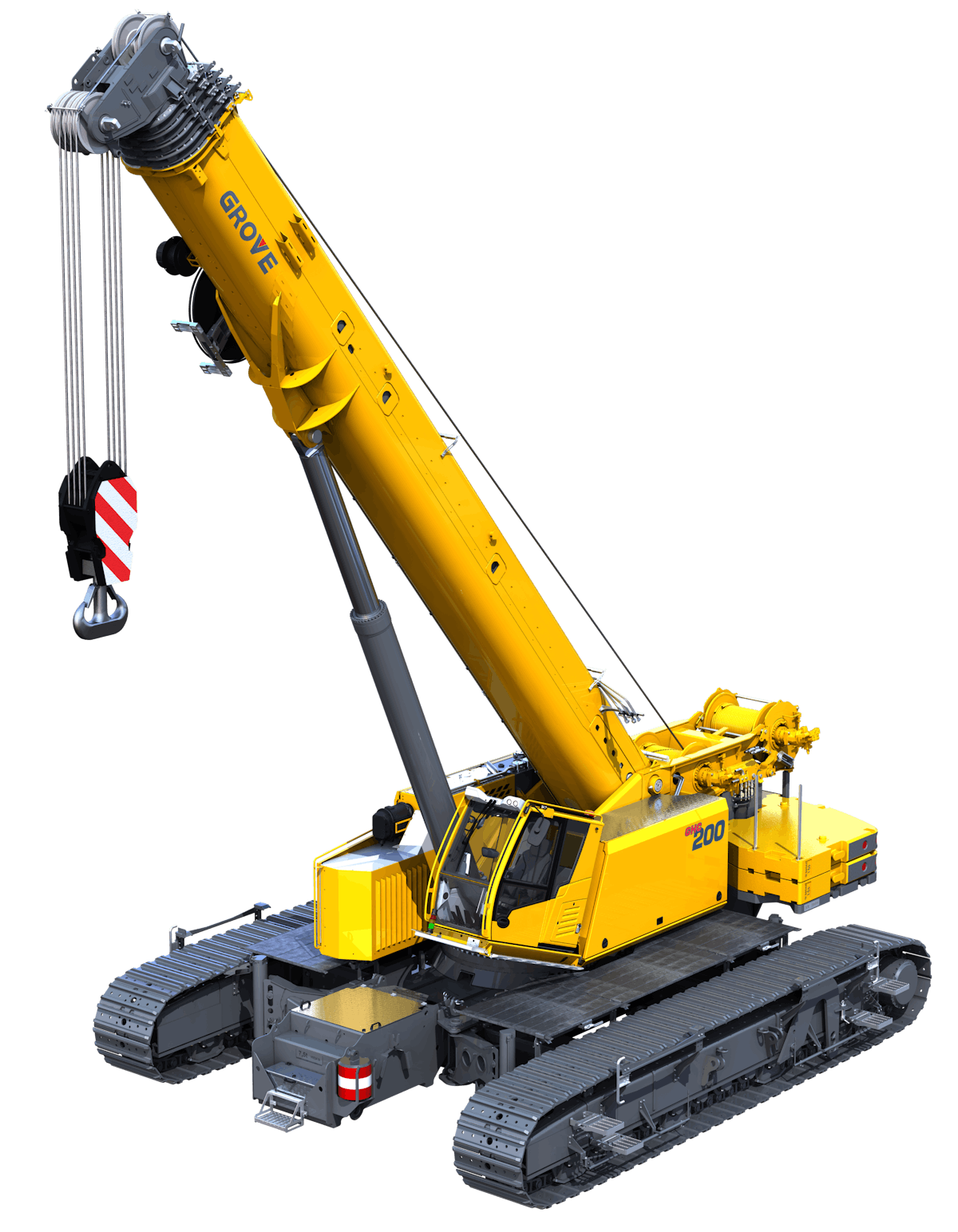 Manitowoc Rolls Out Grove GHC200, Its Largest Telescopic Crawler Crane