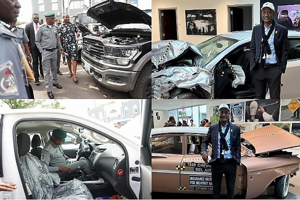 Customs To Patronise Made-in-Nigeria Vehicles, FRSC Boss Sees First Hand Crash Test, News In The Past Week