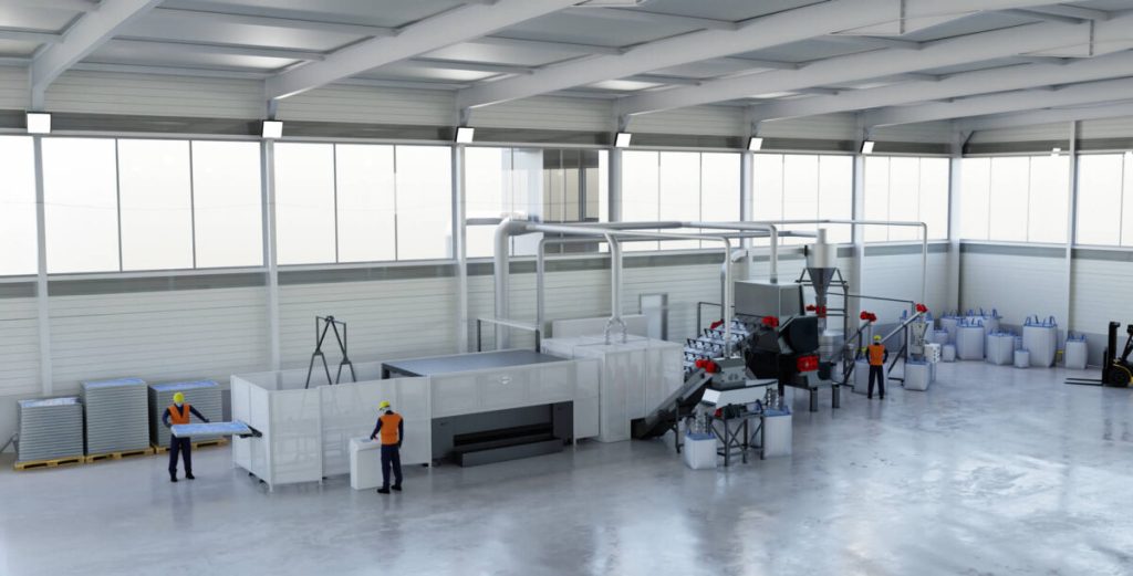 Ecoprogetti releases fully automated solar panel recycling line