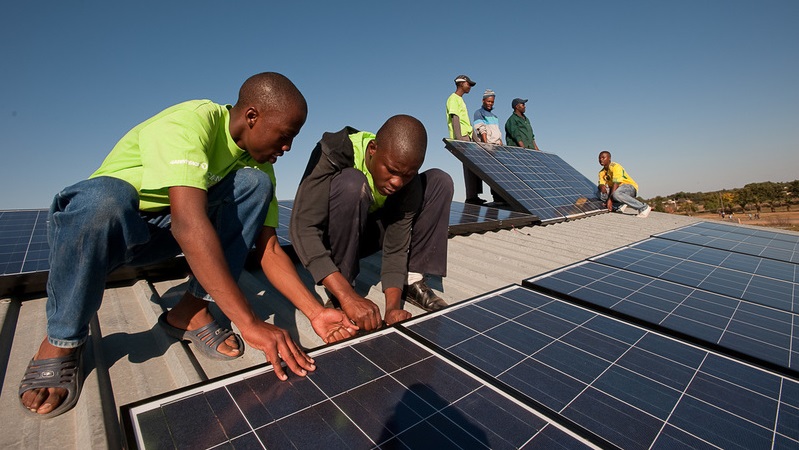 Nigerian president’s solar panels stir debate over renewables for the rich