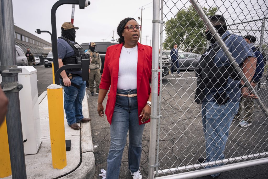 New Jersey Rep. LaMonica McIver faces felony assault charge in conflict at ICE facility, court filing shows