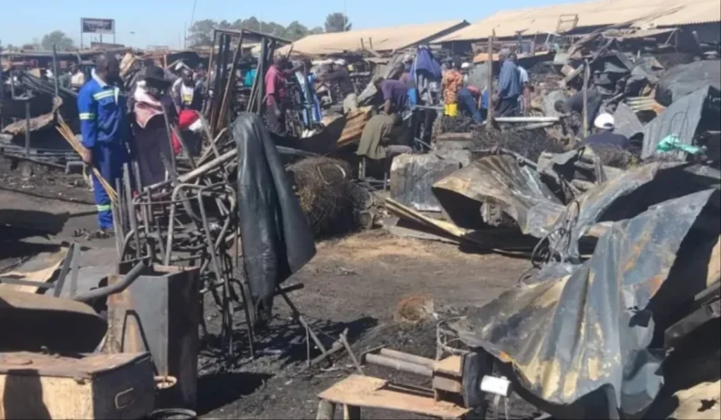Revealed: Mbare Magaba Market Fire Damage Estimated To Be US$20K