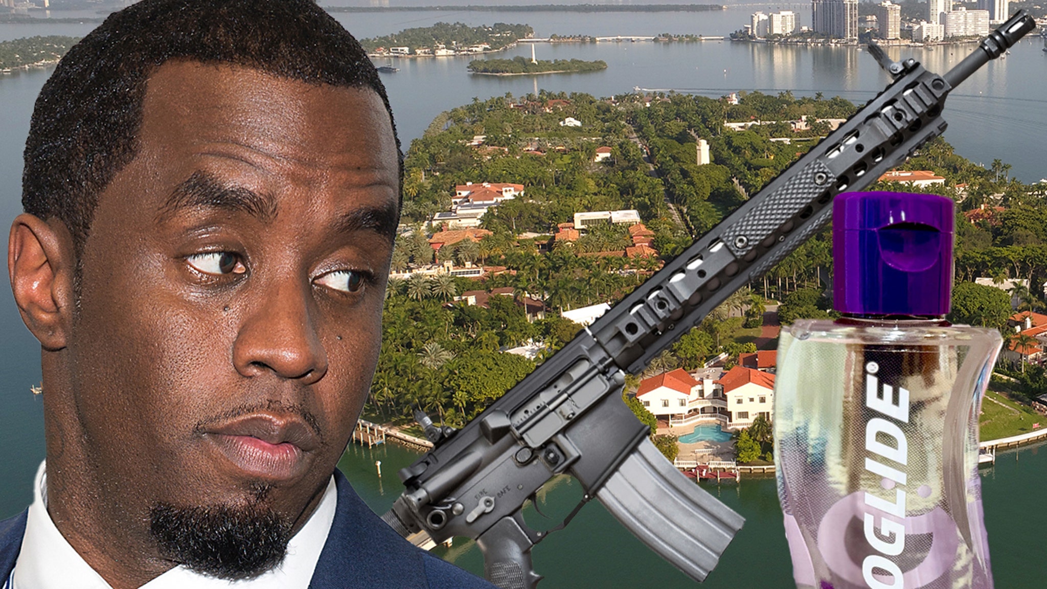 Feds Found AR-15s, Sex Toys, Lube in Raid of Diddy’s Miami Home, Agent Says