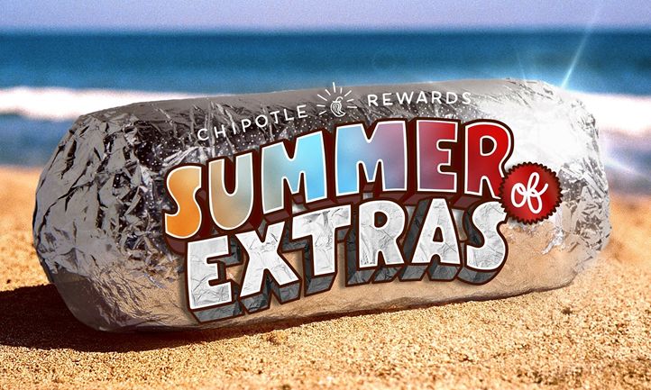 Chipotle Introduces “Summer of Extras” With $1 Million in Free Burritos for Rewards Members