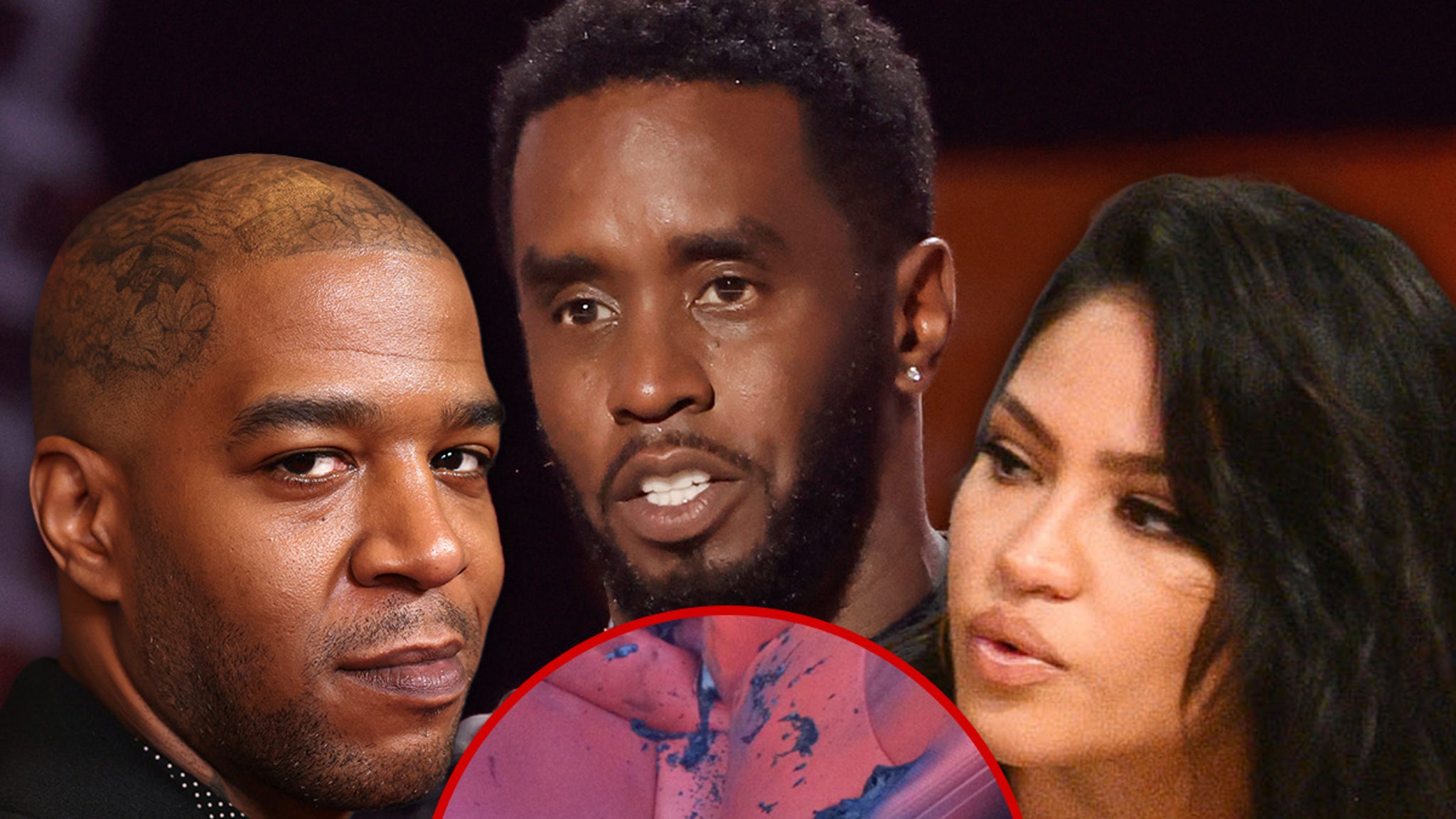 Kid Cudi’s Porsche Fire Damage Photos Entered as Exhibits in Diddy Trial