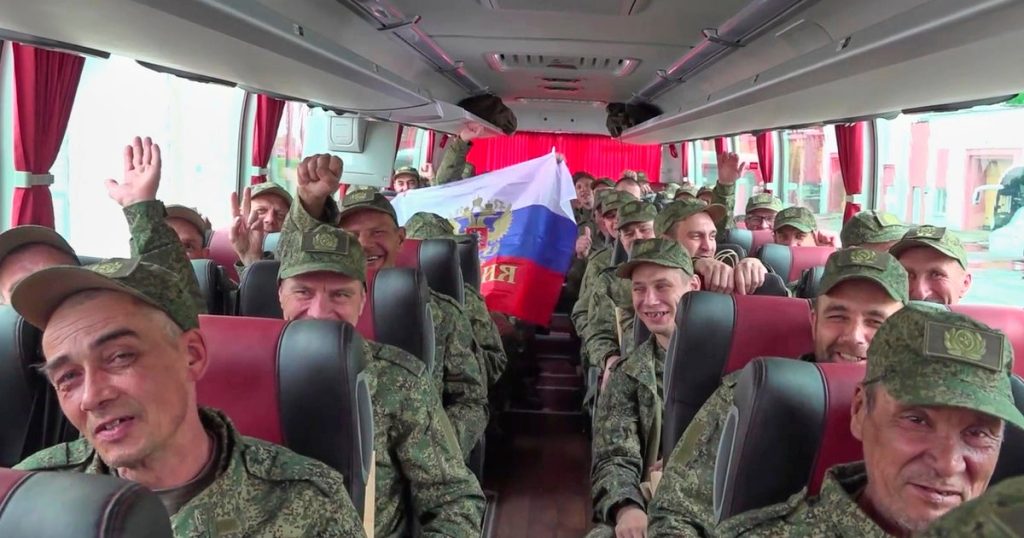 Russia And Ukraine Swap Hundreds Of Prisoners, Hours After Moscow’s Largest Missile-And-Drone Attack