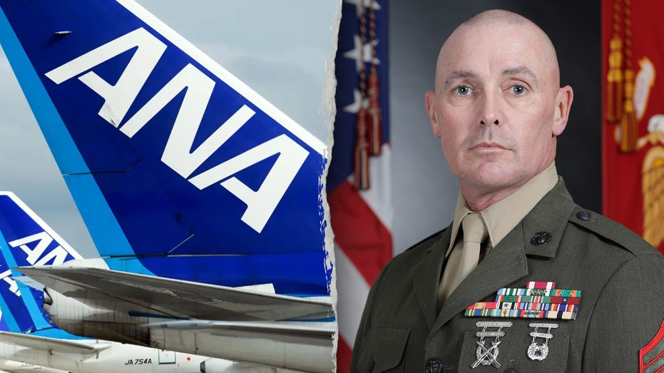 Marine restrains man allegedly trying to open plane’s emergency exit during flight