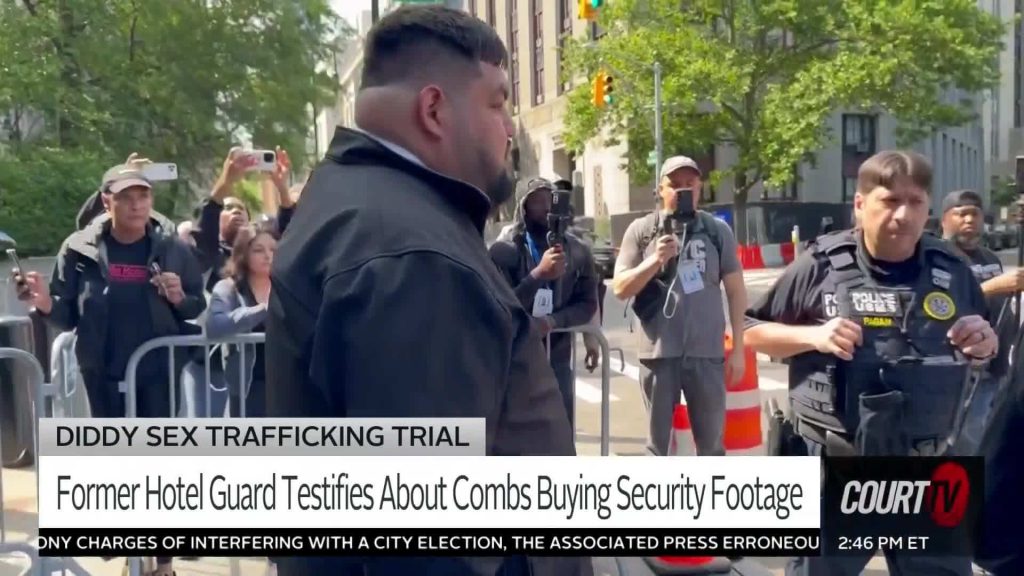 Ex-Hotel Guard Recalls Diddy Buying Security Footage