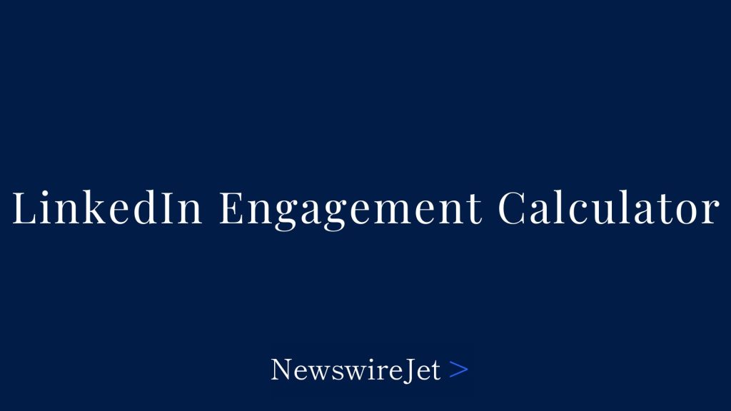 Free LinkedIn Engagement Calculator