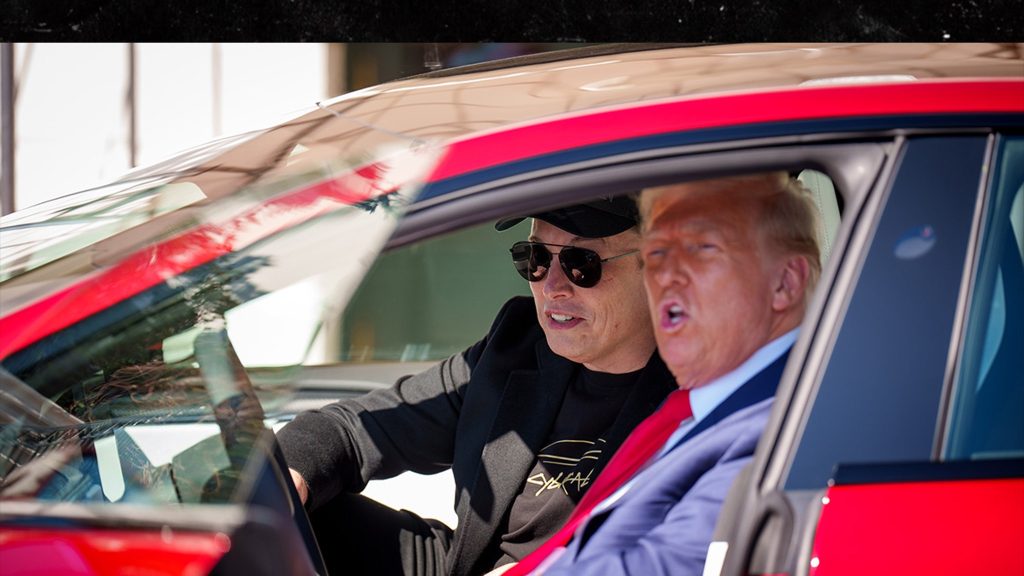 White House Getting Rid Of Trump’s Tesla As Bromance Crashes & Burns