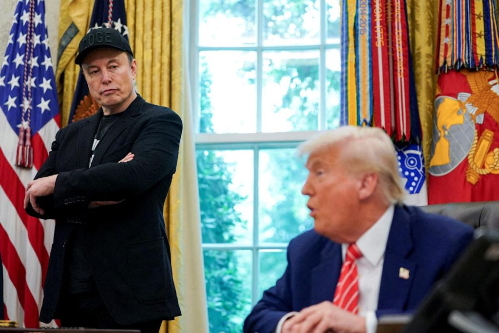 Trump takes aim at Musk’s government contracts but says ex-pal can keep White House key
