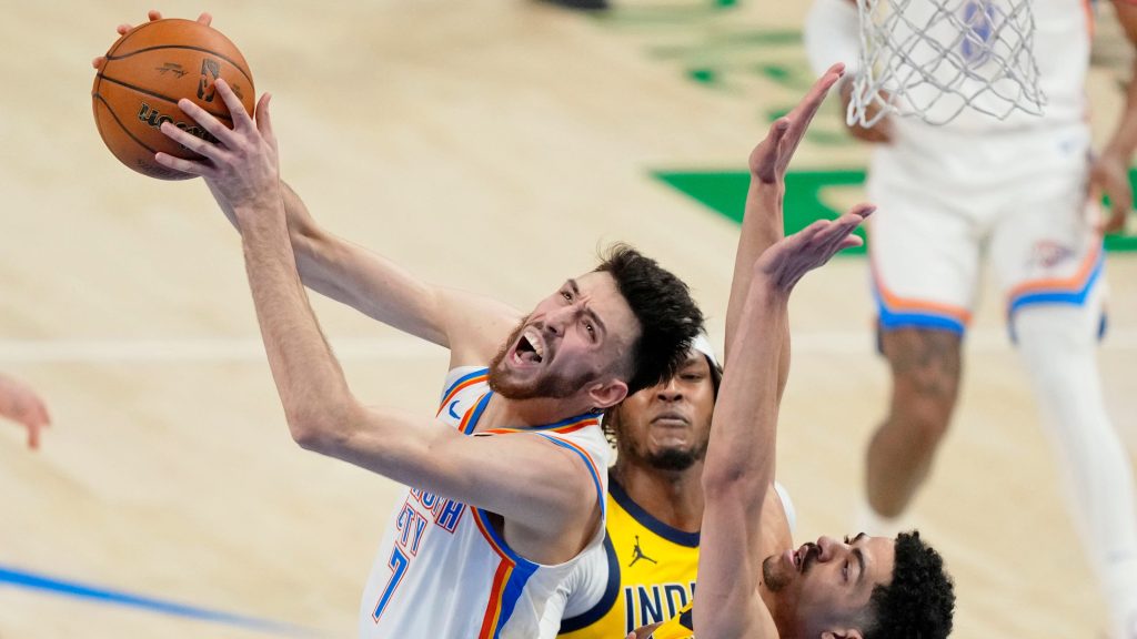Chet Holmgren vows Thunder must be better on boards after Pacers won Game 1 rebound battle